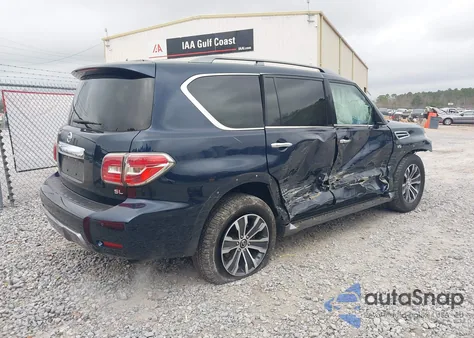 2020 Nissan Armada Sl 2Wd from USA, damaged, VIN JN8AY2ND8L9110108